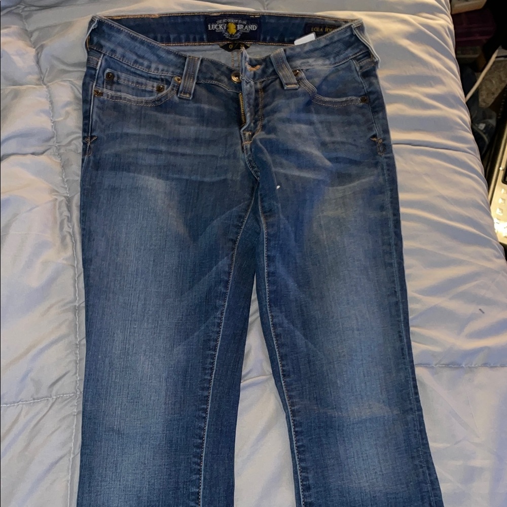 Lucky Brand Women's Classic Blue Straight Leg Jeans